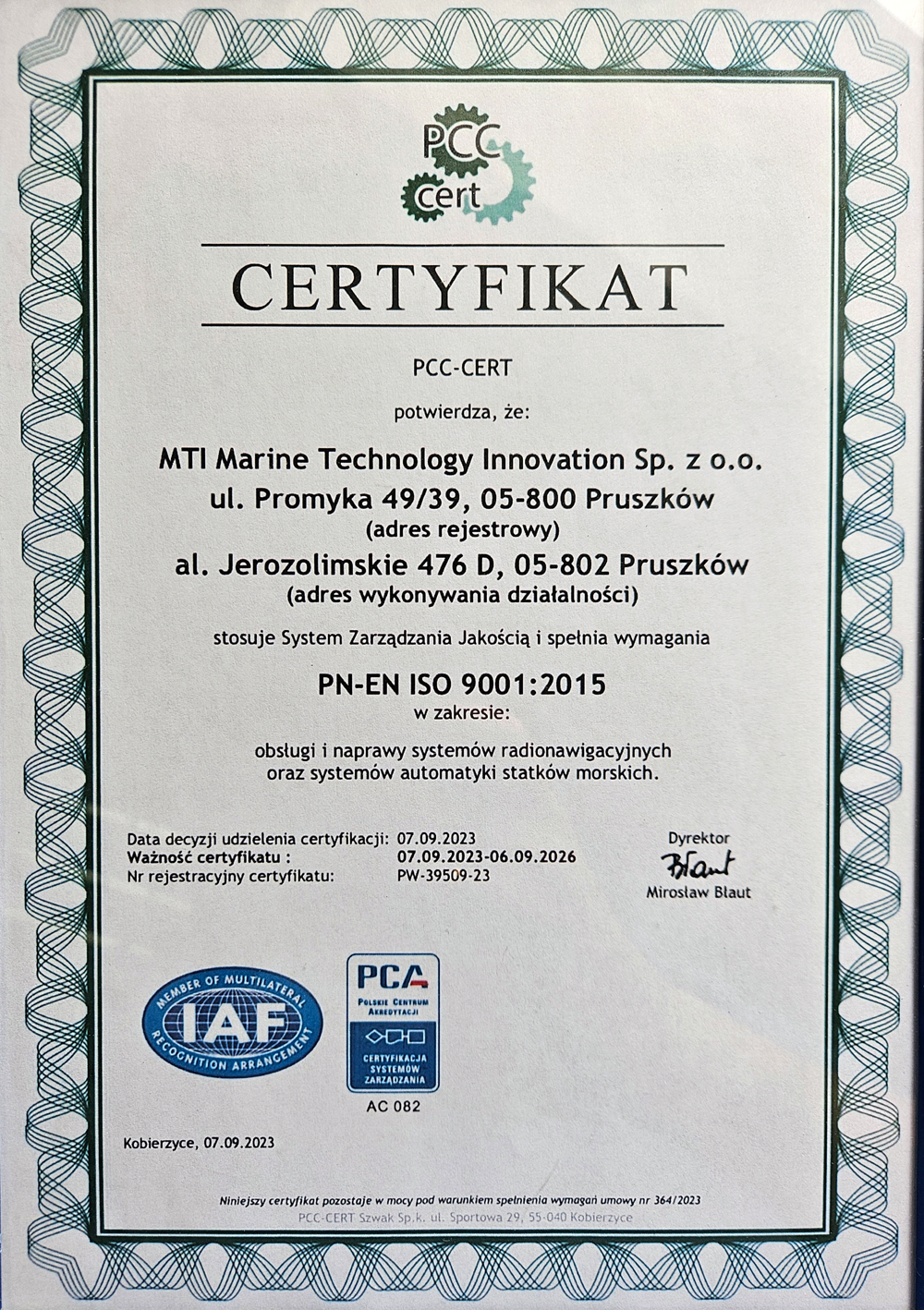 MTI - Marine Technology Innovation